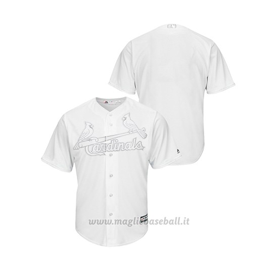 Maglia Baseball Uomo St. Louis Cardinals 2019 Players Weekend Replica Bianco